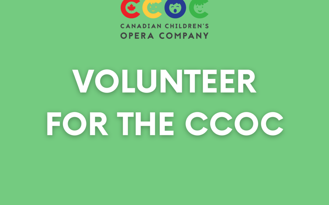 Volunteer for the CCOC